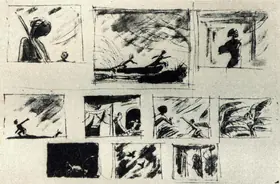 Unknown (Artist). Prefiguring free spaces for the children, 1990s | Drawing