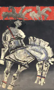 Husain, M.F. (Artist). Untitled, circa 1980 | Painting
