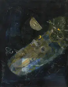 Pyne, Ganesh (Artist). Untitled, 1969 | Painting