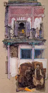 Bahulkar, Suhas (Artist). Nostalgia XII, 1996 | Painting