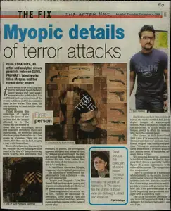 Kshatriya, Puja (Reporter). Myopic Details of Terror Attacks, 04 December 2008 | Newspaper Clipping | 00851157