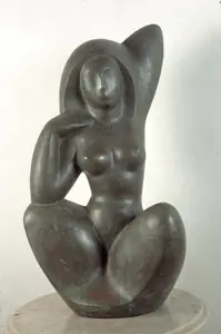 Kar, Chintamoni (Artist). Nayika, 1993 | Sculpture