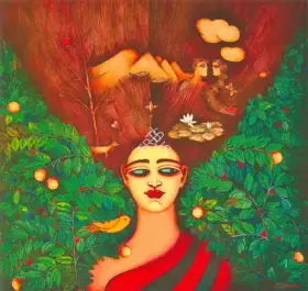 Bhattacharya, Shipra (Artist). Desire, n.d. | Painting