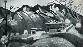 Mago, Pran Nath (Artist). December in Kulu, n.d. | Painting