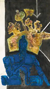 Husain, M.F. (Artist). Untitled, 1971 | Painting
