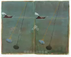 Shetty, Sudarshan (Artist). The Indignity Of Having To Say Something Twice, 1999 | Painting