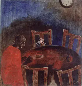 Arakkal, Yusuf (Artist). The Dining Room, 1991 | Painting
