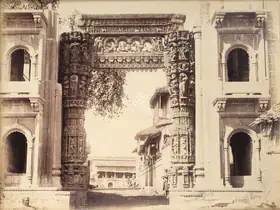 Dayal, Lala Deen (Photographer), Ancient Gate at Rewa, n.d. | Antiquarian Photograph