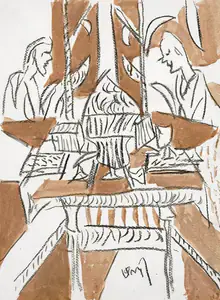 Subramanyan, K.G. (Artist). Untitled, n.d. | Painting