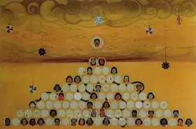 Joshi, Anant (Artist). Sun After Hundred Zeroes, 2000 | Painting