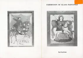 Max Mueller Bhavan and Government Museum Madras (Organisers). An Exhibition of Glass Paintings from Europe and India, 1987 | Group Exhibition Invitation | 00858791