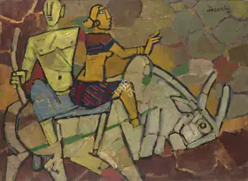 Husain, M.F. (Artist). Untitled, n.d. | Painting