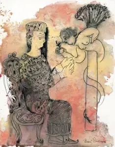 Burman, Sakti (Artist). Untitled, n.d. | Painting