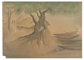 Tagore, Abanindranath (Artist). Untitled (Landscape), n.d. | Painting