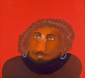 Bawa, Manjit (Artist). Untitled (Man), c.1982 | Painting