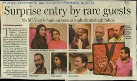 Surprise Entry by Rare Guests, 12 April 2006 | Newspaper Clipping | 00851320