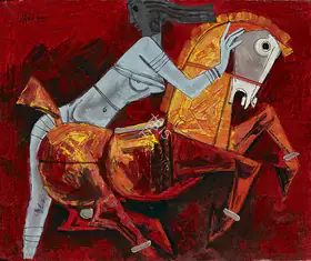 Husain, M.F. (Artist). Untitled, c.1960 | Painting