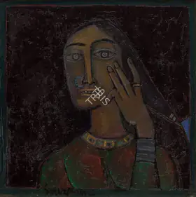 Souza, F.N. (Artist). Untitled, 1952 | Painting