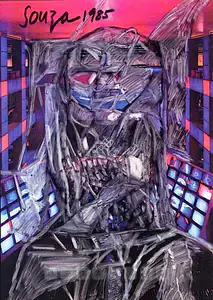 Souza, F.N. (Artist). Windows, 1993 | Painting