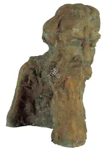 Khastgir, Sudhir (Artist). Bust of Rabindranath Tagore, n.d. | Sculpture