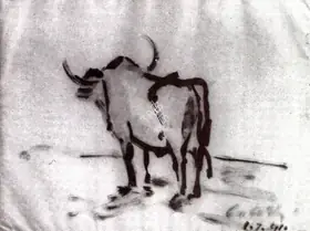 Ash, Gobardhan (Artist). Quo Vadis, 01 July 1941 | Drawing