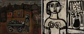 Narayan, Badri (Artist). Untitled, n.d. | Painting