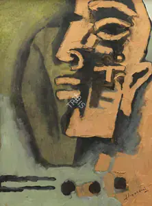 Husain, M.F. (Artist). Untitled, n.d. | Painting