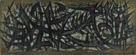 Sadequain (Artist). Composition, 1962 | Painting