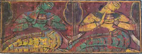 Roy, Jamini (Artist). Nayikas, c.1931 | Painting