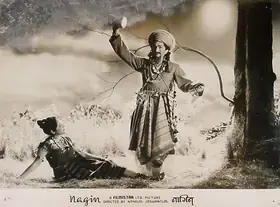 Jashwantlal, Nandlal (Director), Nagin, 1954 | Lobby Card