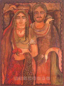 Burman, Jayshri (Artist). Untitled, 2004 | Painting