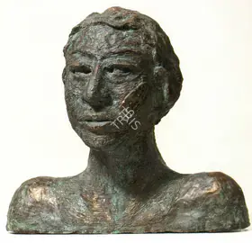 Chakravarty, Jayashree (Artist). Self Portrait, 1988/1989 | Sculpture