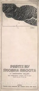 Broota, Shobha (Artist). Prints by Shobha Broota, 1980 | Solo Exhibition Catalogue | 00875425