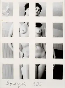 Souza, F.N. (Artist). Female Nude, 1985 | Graphic Art