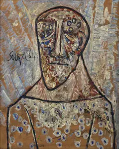 Souza, F.N. (Artist). Homer, 1964 | Painting