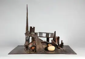 Pochkhanawala, Pilloo (Artist). Time Past, c.1960s | Sculpture