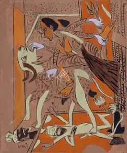 Subramanyan, K.G. (Artist). Untitled, 2008 | Painting