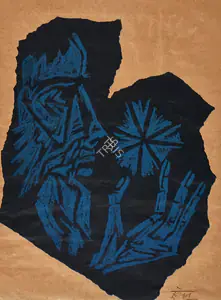 Husain, M.F. (Artist). Untitled, n.d. | Graphic Art