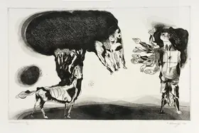 Goud, K. Laxma (Artist). Untitled, 1970 | Graphic Art