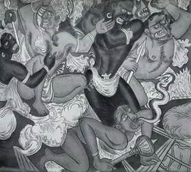 Keyt, George (Artist). Mara Yudha, 1943 | Painting