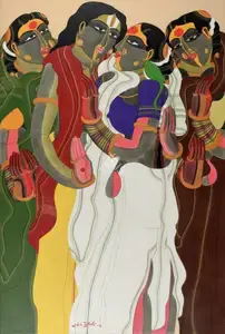 Vaikuntam, Thota (Artist). Untitled, 2002 | Painting