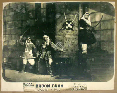 Rajaram (Director), Dhoom Dham, 1949 | Lobby Card