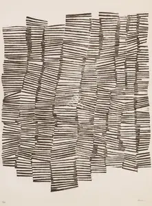Hashmi, Zarina (Artist). Untitled, 1970 | Drawing
