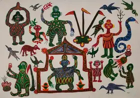 Baiga, Rinku (Artist). Untitled, n.d. | Painting