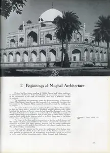 Anonymous (Essayist). Beginnings of Mughal Architecture. In <i>Marg - Early Mughal Art.</i> 11(3), p. 11. Bombay: Marg, June 1958 | Essay | ArcHeritage | 00668870