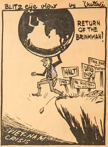 Chatterjee, Basu (Cartoonist). Return of the Brinkman !, 1966 | Cartoons