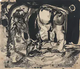 Pyne, Ganesh (Artist). Untitled, 1964-1975 | Painting