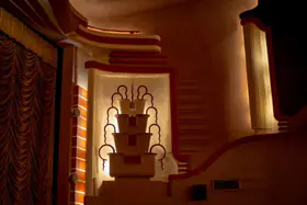 Chaturvedi, Hemant (Photographer). Inside Liberty Cinema, Mumbai, India, c. 2019-2024 | Contemporary Photograph