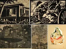 Saha, Karuna (Artist). Untitled, n.d. | Graphic Art