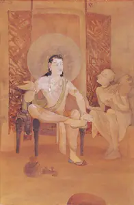 Bhattacharya, D.S. (Artist). After Renunciation, c.1930 | Painting